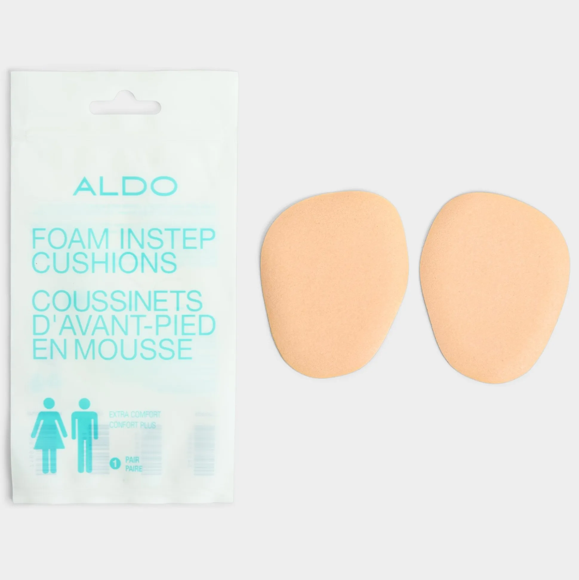 Tan Foam Instep Cushions